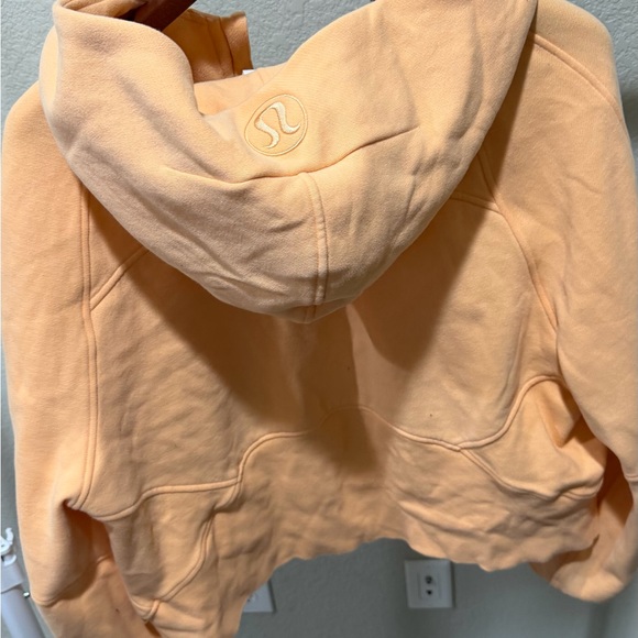 Peach Half-Zip Hoodie Peloton Lululemon - Picture 3 of 4
